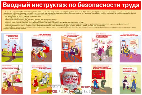 Плакаты по охране труда и технике безопасности купить в Димитровграде